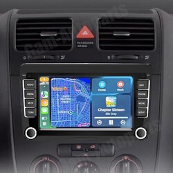 Apple CarPlay Autoradio GPS Für VW GOLF 5 6 Plus Caddy Touran Polo 6R Android 13
