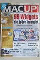 MAC UP 04 2007 99 Widgets wikipedia auf DVD A4 Farblaser iPod iSale 4 Xserve mit