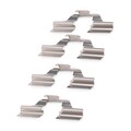 4x ATE 13.0460-0072.2 Zubehörsatz Scheibenbremsbelag Hinten für VW POLO (9N)