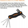 STIHL Multifunktionswerkzeug mit Schraubendreher Torx & Zündkerzenschlüssel ⭐⭐⭐⭐