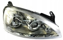 Depo Scheinwerfer Rechts für Opel Corsa C, Elektrisch, Halogen, OEM
