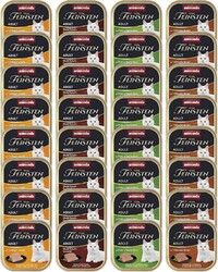 animonda Vom Feinsten Adult Vielfalt (32 x 100 g), Nassfutter für ausgewachsene