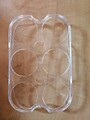  2 Stück Kühlschrank Eier Halter für Tür Ablage Gitter Aufbewahrungsbox Schutz Rack 3x2