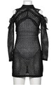 self-portrait Kleid Damen Dress Damenkleid Gr. EU 36 (UK 8) Schwarz #lql36o2