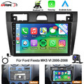 Android 13 Autoradio GPS Navi Für Ford Fiesta MK5 VI 2006-2008 Carplay +Camera