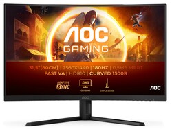 AOC CQ32G4VE 31,5 Zoll QHD Gaming Monitor (0,5 ms Reaktionszeit