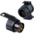 Anhänger Adapter Set 7 auf 13 polig -  & Wetterfest für 12V Systeme