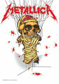 METALLICA AUFKLEBER STICKER # 30 ONE 7x5cm
