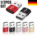 USB 3.0 Typ A Stecker auf USB 3.1 Typ C Buchse Adapter Konverter Anschluss FAST