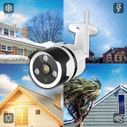 PTZ WLAN IP Überwachungskamera Außen Wireless CCTV Smart HD Nachtsicht