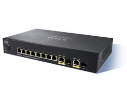 Cisco SG350-10SFP Managed Switch mit 10 Gigabit-Ethernet-Ports (GbE)