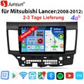 DAB+ Für Mitsubishi Lancer 2008-17 Android 14 Autoradio GPS Navi BT Carplay SWC