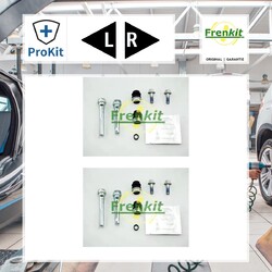 2x ORIGINAL® Frenkit Führungshülsensatz, Bremssattel Vorne für Lexus Is II