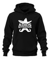 Adios Bitchachos Sombrero Schnurrbart Lustig Spruch Fiesta Mexiko Unisex Hoodie 