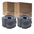 2X FEBEST STABILAGER BUCHSE GUMMILAGER STABI VORNE passend für CITROËN C2 C3 