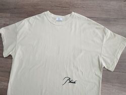 RHUDE Men's Oversize Single Stitch T-shirt, s. XL, fit. XXL + Embroidered Logo