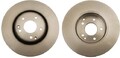 2x TRW Bremsscheibe DF2812 für MERCEDES-BENZ CHRYSLER