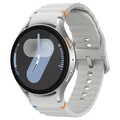 SAMSUNG Galaxy Watch7 LTE 44 mm Smartwatches Aluminium Nitrilkautschuk, 85-130 m
