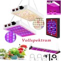 Pflanzenlampe LED Zimmerpflanzen Vollspektrum Grow Panel Pflanzenlicht Flower DE