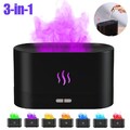 180ml Flame Aroma Diffuser für Ätherische Öle,Duftöl Diffuser mit Flammen Effekt