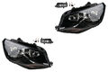 Scheinwerfer Set Halogen passend für VW Caddy IV SA 05/15- H4 Nebel Leuchtmit.