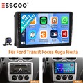 Android 14 Autoradio KAM GPS Navi 64G Für Ford Transit Focus C S-Max Kuga Mondeo
