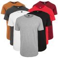 Urban Classics Herren T-Shirt Shaped Long Tee extra lang oversize Shirt TB638