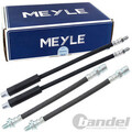 4x MEYLE BREMSSCHLAUCH VORNE + HINTEN passend für BMW 3er E30 + TOURING + CABRIO