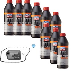 9 L Liqui Moly Top Tec ATF 1200 MEYLE Getriebeölfilter für Audi A8 4.2 quattro