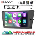 DAB+ Android 13 CarPlay 4+64G Autoradio GPS Für BMW 3er E90 E91 E92 320i Kamera