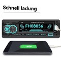Autoradio RDS AM FM Bluetooth Freisprecheinrichtung 2x USB SD AUX IN 1 DIN Neu