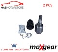 GELENK ANTRIEBSWELLE PAAR TRANSMISSION END VORNE LINKS MAXGEAR 49-2804 2PCS A