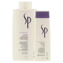 WELLA SP Sparset REPAIR Shampoo 250ml + Conditioner 1000ml