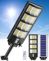 60000LM LED Solar Straßenlampe mit Bewegungsmelder Straßenlaterne Solarleuchte