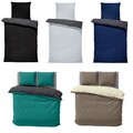 Winter Bettwäsche Doubleface Uni Wende kuschelig flauschig warm weich Fleece