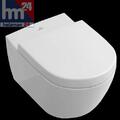 Villeroy & Boch Subway 2.0 Wandtiefspül-WC spülrandlos mit CeramicPlus 5614R0R1