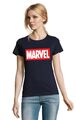 Blondie & Brownie Damen Fun Shirt Marvel Logo Captain America Hulk Thor Avengers