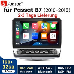 10.1 Für VW Passat B7 CC Magotan 2010-15 Android14 Autoradio Carplay GPS RDS BT 