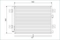 KONDENSATOR, KLIMAANLAGE FÜR LOGAN LS , SANDERO, DUSTER HS  - VALEO 814077