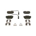 1x Bremsbelagsatz, Scheibenbremse BOSCH 0 986 494 529 passend für AUDI SEAT