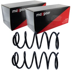 2X MAXGEAR FAHRWERKSFEDERN VORNE PASSEND FÜR AUDI A3 SKODA OCTAVIA VW LUPO