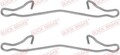 Quick Brake 109-1121 Zubehörsatz; Scheibenbremsbelag für DACIA FORD KIA LADA 109