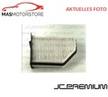 INNENRAUMFILTER POLLENFILTER JC PREMIUM B4W018PR I FÜR AUDI A3,TT,Q3,8P1,8PA,8U