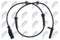 NTY HCA-FT-007 Sensor, Raddrehzahl hinten links passend für FIAT