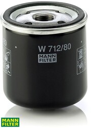 MANN-FILTER W712/80 Ölfilter Motorölfilter für Saab 