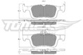 TOMEX Brakes Bremsbelagsatz Scheibenbremse TX 17-021 für FORD FIESTA 7 HJ HF Van