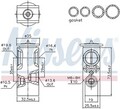 NISSENS 999394 Expansionsventil, Klimaanlage für MERCEDES-BENZ