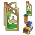 FEBI Inspektionspaket 11L Castrol EDGE Titanium FST 5W-30 LL für Audi A6