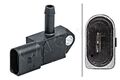 HELLA Differenzdruck Abgasdruck Sensor Für AUDI A4 MAN SKODA VW 10-19 04L906051C