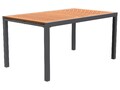 LIVARNO home Alu-Gartentisch »Valencia«, ausziehbar, braun - B-Ware gut